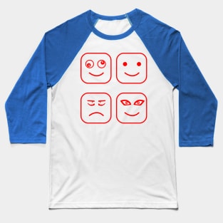 Cube face 14 Baseball T-Shirt